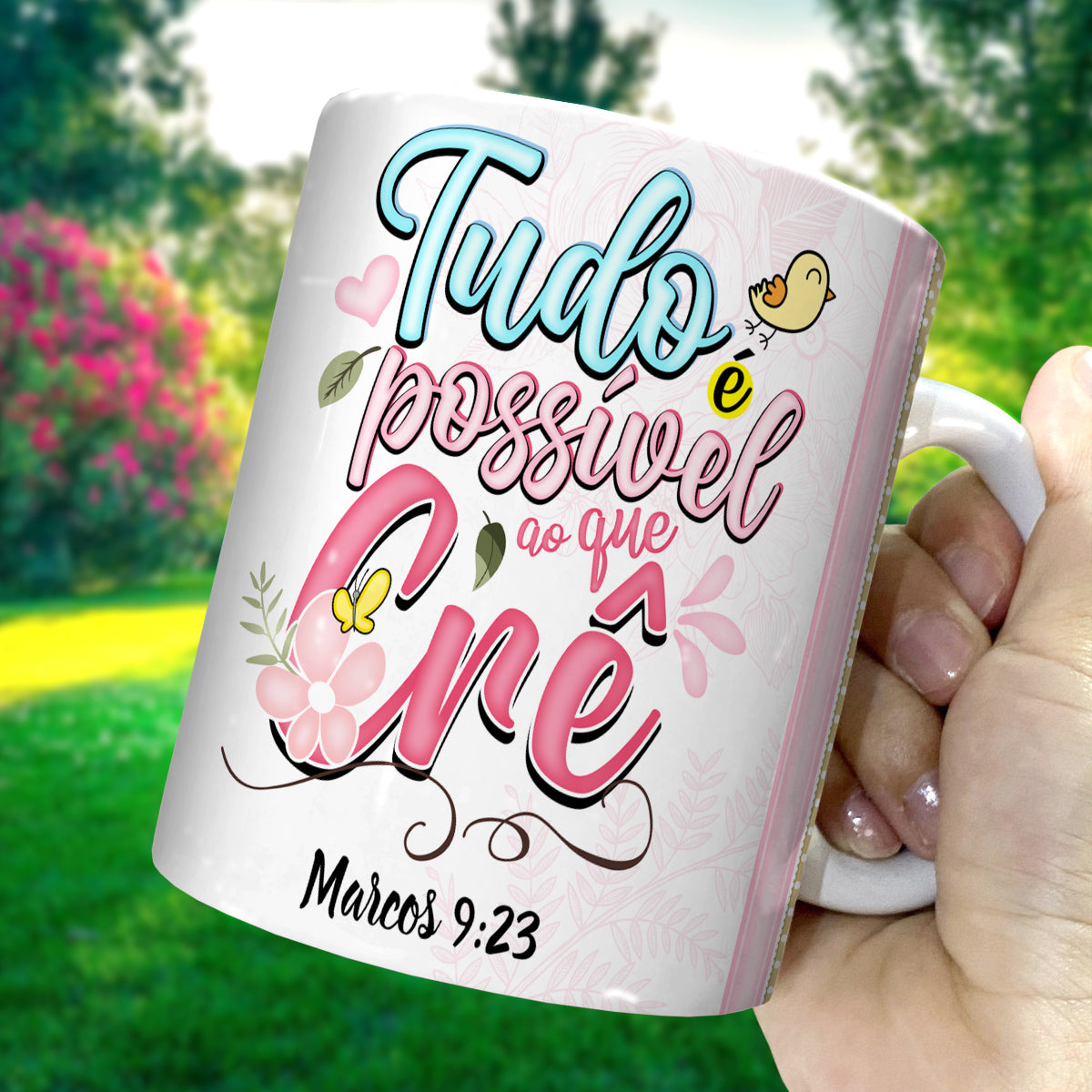 Mug Tudo é Possível ao que Crê