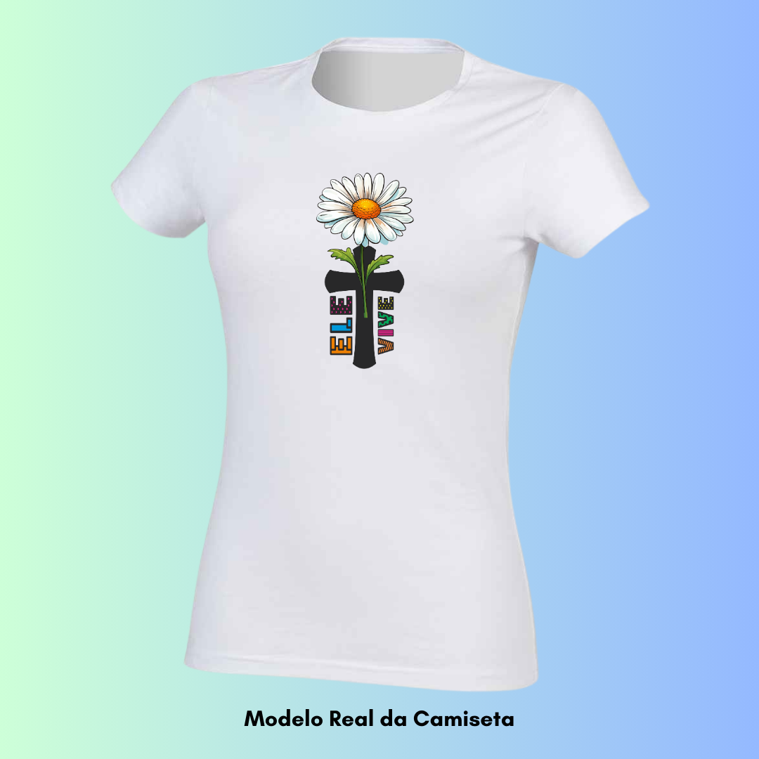 T-Shirt Feminina Margarida