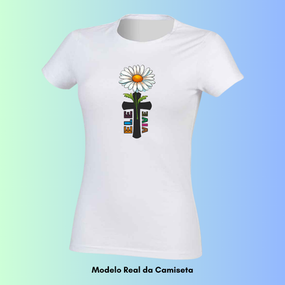 T-Shirt Feminina Margarida