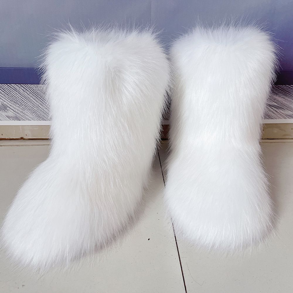 Ava's Frosty Fashion Forward Boots