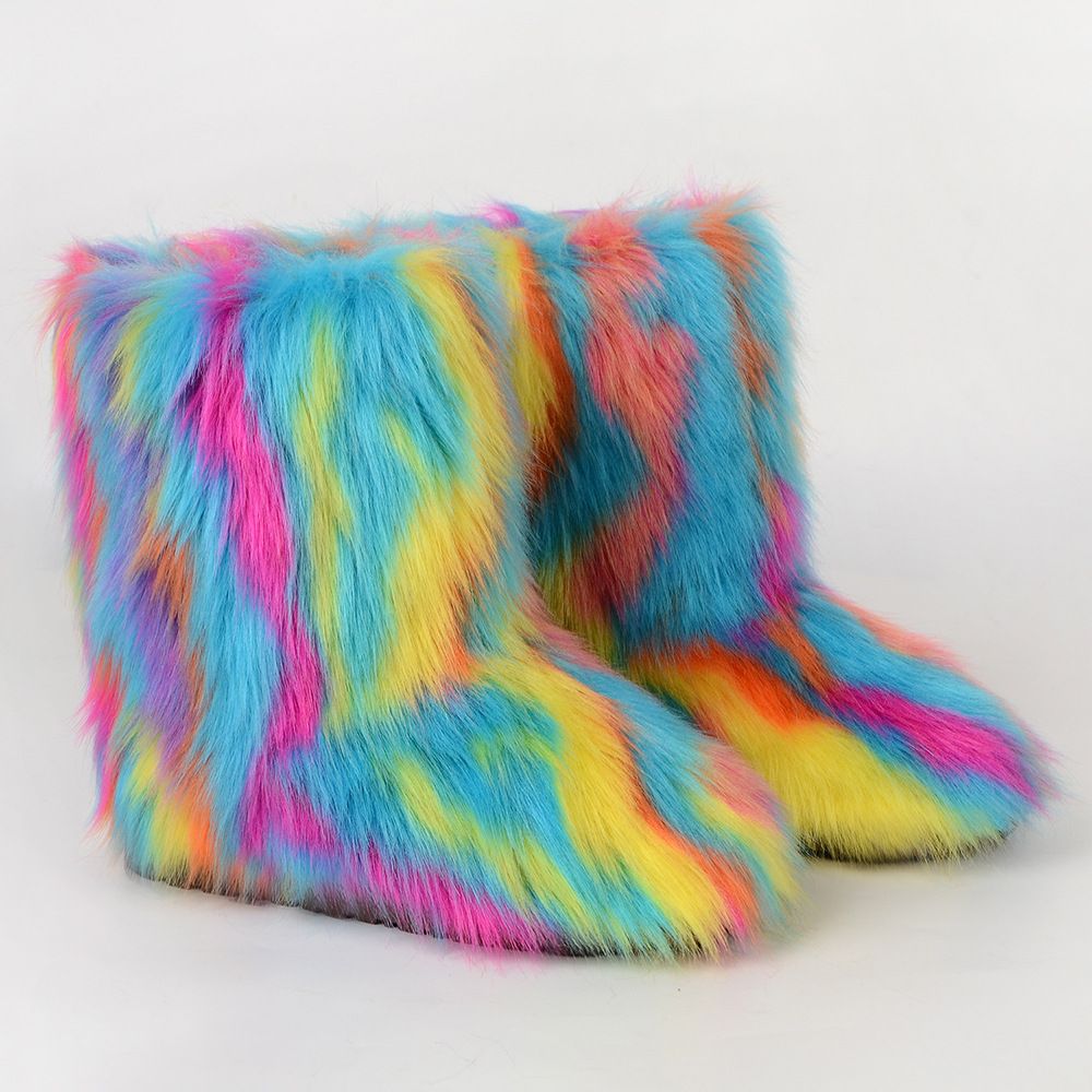 Ava's Frosty Fashion Forward Boots