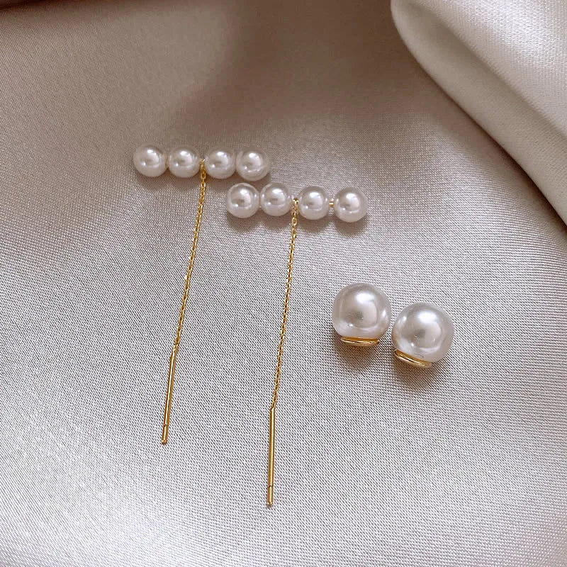 Pearl Earring with Pendant