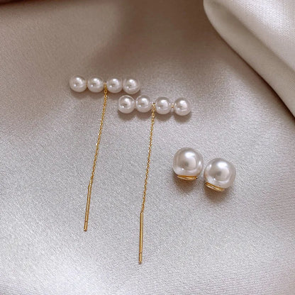 Pearl Earring with Pendant