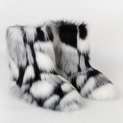 Ava's Frosty Fashion Forward Boots