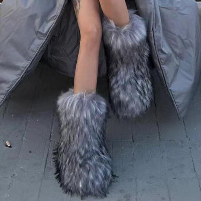 Ava's Frosty Fashion Forward Boots