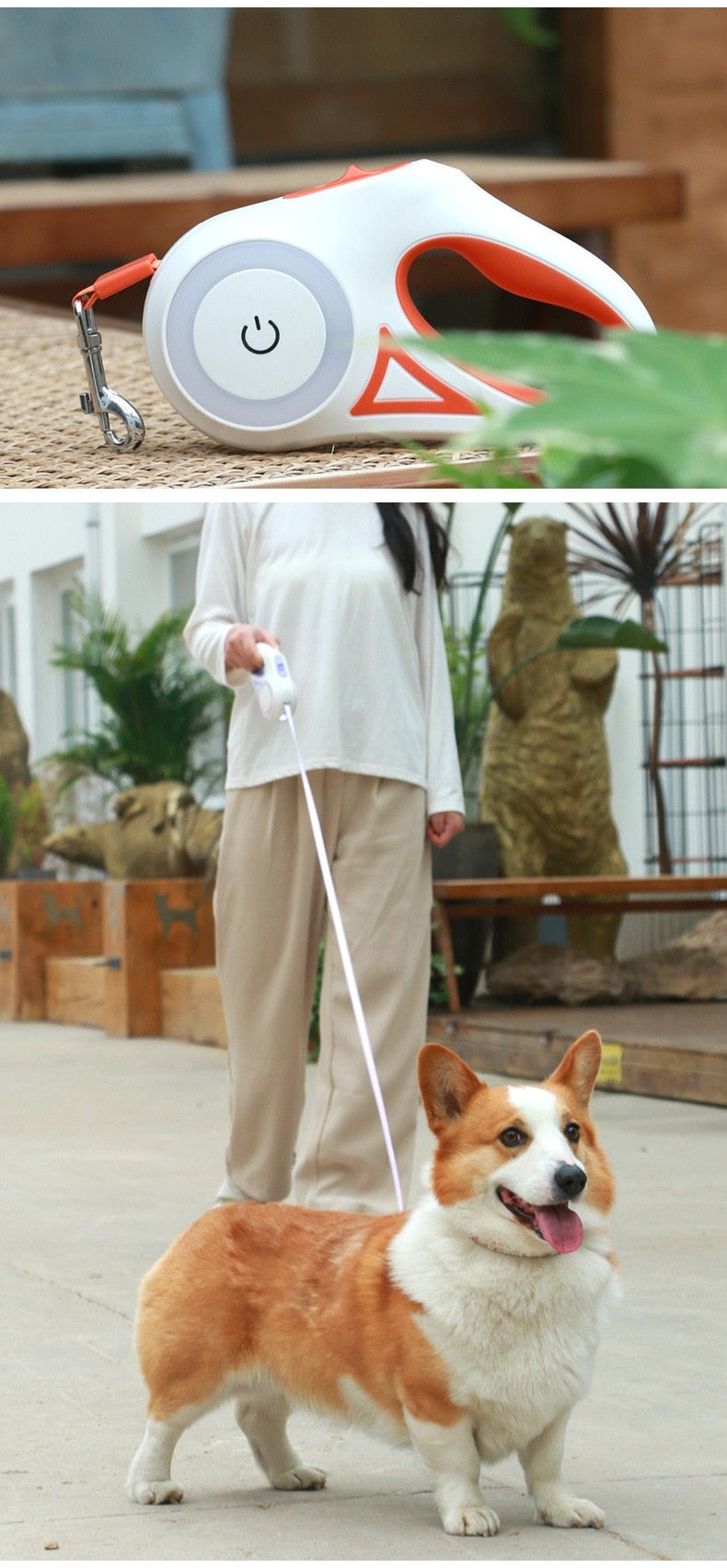 StreamerLight Dog Leash