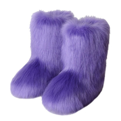 Ava's Frosty Fashion Forward Boots