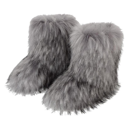 Ava's Frosty Fashion Forward Boots