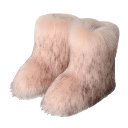 Ava's Frosty Fashion Forward Boots