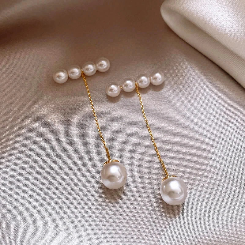 Pearl Earring with Pendant