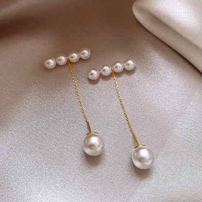 Pearl Earring with Pendant