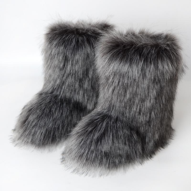 Ava's Frosty Fashion Forward Boots