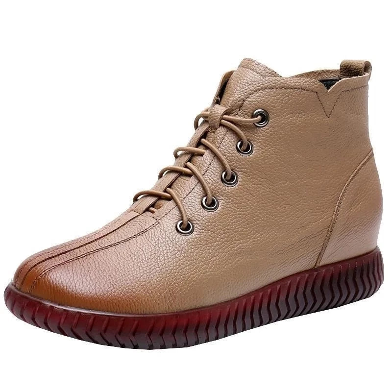 Lace Up Ankle Boots - The Oran Store