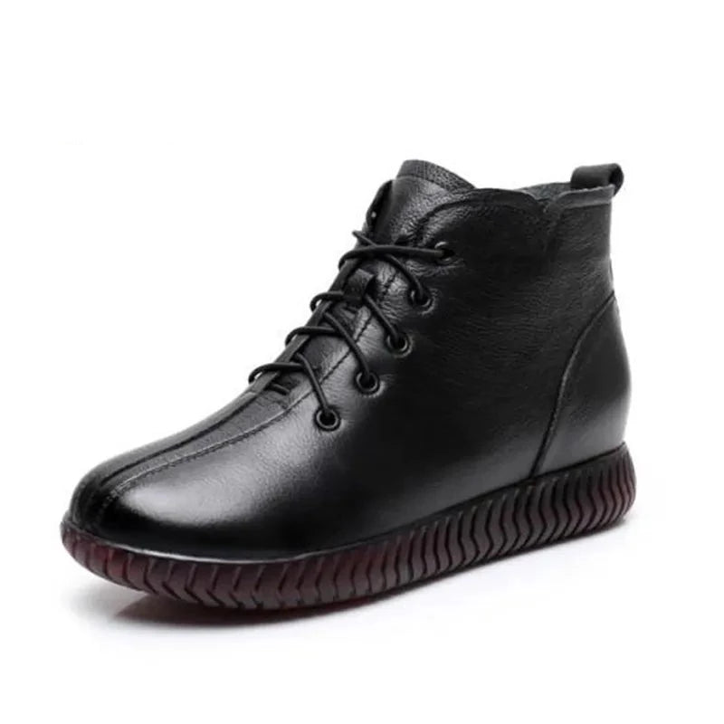 Lace Up Ankle Boots - The Oran Store